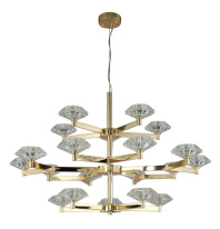 Фото Подвесная люстра Crystal Lux REBECA SP5+10+5 GOLD