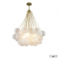 Фото Люстра на штанге iLamp 10099P/3-D800 GL-WH