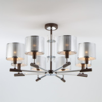 Фото Люстра на штанге Eurosvet 60078/8 хром