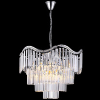 Каскадная люстра Natali Kovaltseva ANGEL 81429/8C CHROME в интернет магазине Гет Лайт