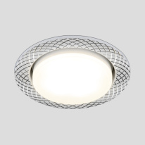 Фото Встраиваемый светильник Elektrostandard 1071 GX53 WH белый