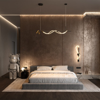 Купить с доставкой по Москве и России Подвесной светильник Maytoni MOD166PL-L30GB3K