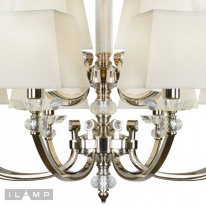 Купить Подвесная люстра iLamp P9404-8+4 nic