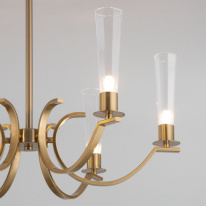Цена на Люстра на штанге Eurosvet 60141/6 латунь