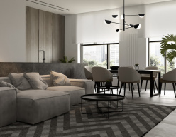 Люстра на штанге Maytoni MOD126PL-08B в интернет магазине Гет Лайт