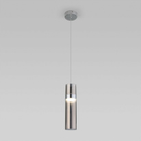 Фото Подвесной светильник Eurosvet 50244/1 LED хром/дымчатый