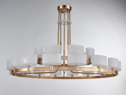 Фото Люстра на штанге Newport 4338+16/C gold