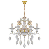 Фото Подвесная люстра AM Group CLEOPATRA SP6 WH+GL