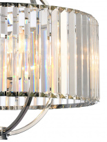 Купить Подвесная люстра Natali Kovaltseva PLAZA 81408/5C CHROME