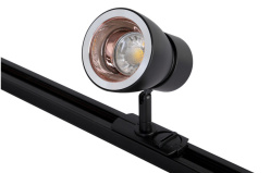 Фото Светильник на шине Crystal Lux CLT 0.31 009 BL-GO