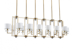 Фото Люстра на штанге Newport 4408+6/S gold