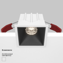 Купить Встраиваемый светильник Maytoni Technical DL043-01-10W4K-SQ-WB