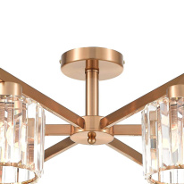 Купить Люстра на штанге Escada 692/6P Сopper