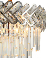 Купить Каскадная люстра Natali Kovaltseva ARMOUR 81436/8C CHROME