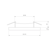 Цена на Встраиваемый светильник Elektrostandard 3026 GX53 CL прозрачный