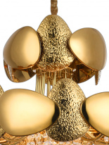 Купить с доставкой по Москве и России Подвесная люстра Natali Kovaltseva VALENCIA 91009/8C GOLD