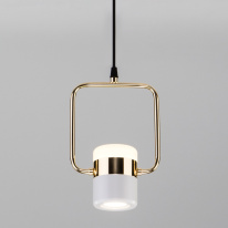 Фото Подвесной светильник Elektrostandard 50165/1 LED золото/белый