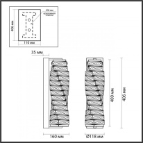 Бра Odeon Light 4999/10WL в интернет магазине Гет Лайт