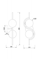 Бра Freya FR5124WL-02BS Цена на Бра Freya FR5124WL-02BS