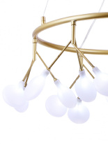 Цена на Подвесная люстра Natali Kovaltseva GRACE 75125/6С GOLD SATIN