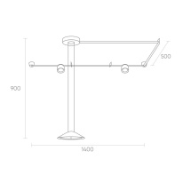 Цена на Трек-система Denkirs DK55SET02-02-DB