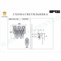 Купить Бра iLamp W2548-2 NIC