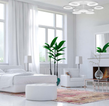 Накладная люстра iLedex FS-014-X9 108W WH в интернет магазине Гет Лайт