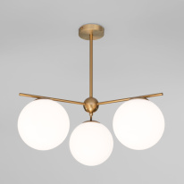 Фото Люстра на штанге Eurosvet 60147/3 латунь