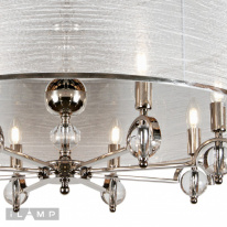 Цена на Подвесная люстра iLamp P2400-8 Nickel