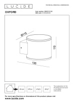 Цена на Светильник настенный LUCIDE 28803/01/30