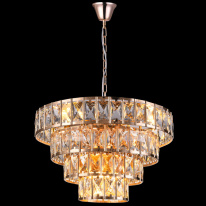 Каскадная люстра Natali Kovaltseva AMANDA 81428/6C GOLD в интернет магазине Гет Лайт