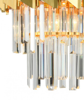 Купить Каскадная люстра Natali Kovaltseva DELTA 79005/6C BRASS