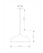 Подвесной светильник Moderli Moderli V1330-P Hygo 1*E27*60W подвесной в интернет магазине Гет Лайт