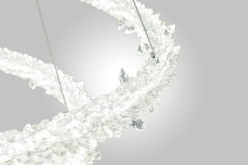 Цена на Каскадная люстра AM Group OVALE GD D800+600+400