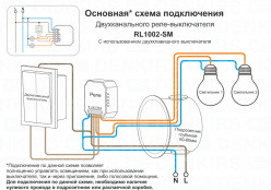 Купить Wi-Fi реле Denkirs RL1002-SM
