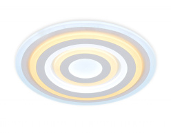 Купить с доставкой по Москве и России Накладной светильник Ambrella Light FA92 WH 144W D500