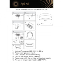 Купить Накладной светильник APLOYT APL.023.07.68