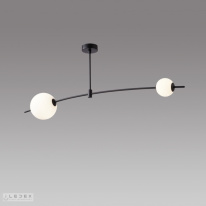 Фото Люстра на штанге iLedex 6827-2 BK+WH