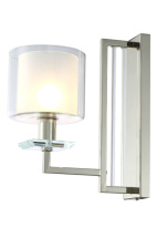 Цена на Бра Crystal Lux NICOLAS AP1 NICKEL/WHITE