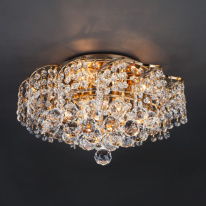 Купить Накладная люстра Eurosvet 16017/6 золото Strotskis