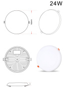 Купить Встраиваемый светильник Zortes ZRS.57793.24