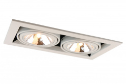 Встраиваемый светильник ARTE Lamp A5949PL-2WH Фото Встраиваемый светильник ARTE Lamp A5949PL-2WH