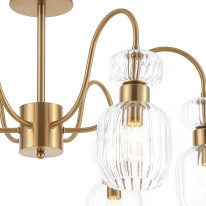 Цена на Люстра на штанге Escada 1141/6PL Clear