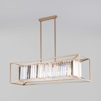 Фото Люстра на штанге Bogate's 299/6 шампань Strotkis