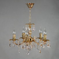 Фото Подвесная люстра AMBIENTE by BRIZZI 2226/5 WP New Leaf