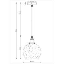 Подвесной светильник Divinare 1736/17 SP-1 в интернет магазине Гет Лайт