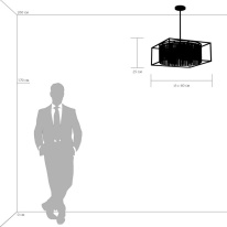 Купить с доставкой по Москве и России Подвесная люстра Lightstar 713127