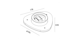 Цена на DesignLed ML-TR184-WH-WW