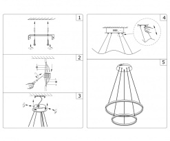 Купить Подвесной светильник Kink Light 08219,19A(4000K)