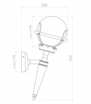 Купить Светильник настенный Covali WL-30563